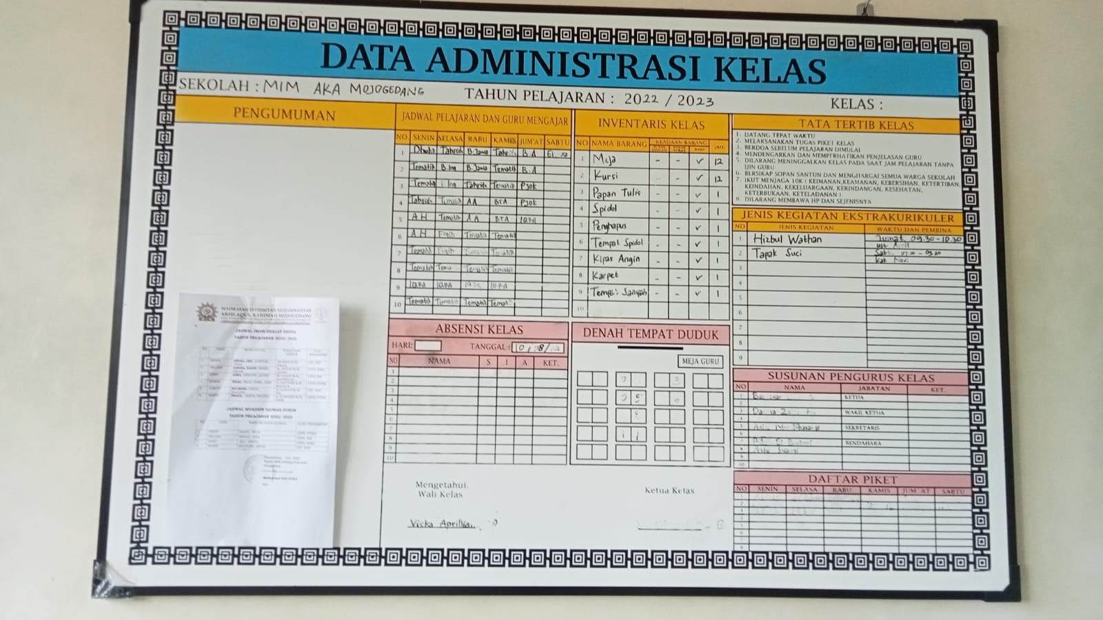 project Sekolah